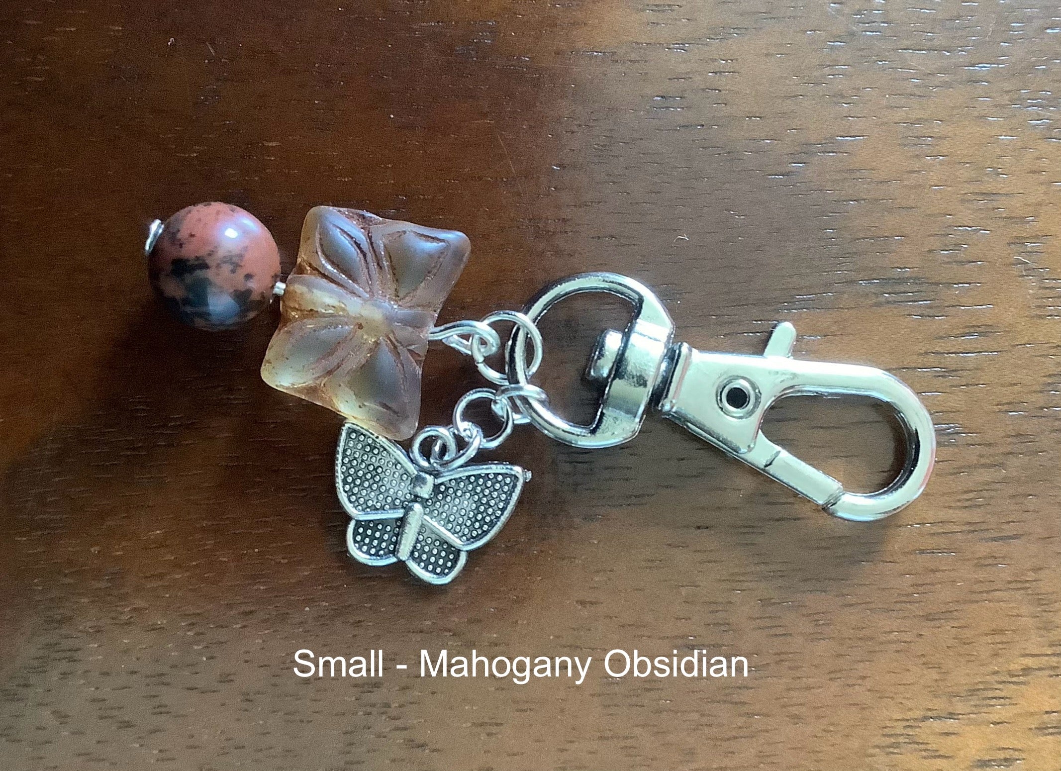 Small Charm with Mahogany Obsidian