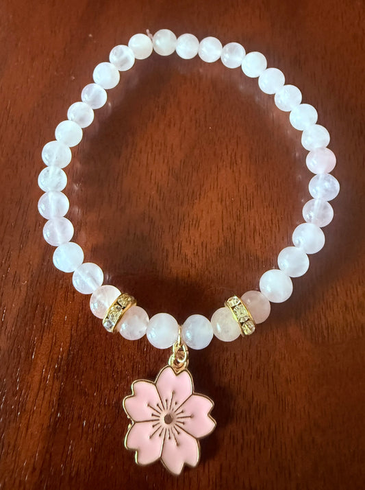 Pink Quartz Bracelet