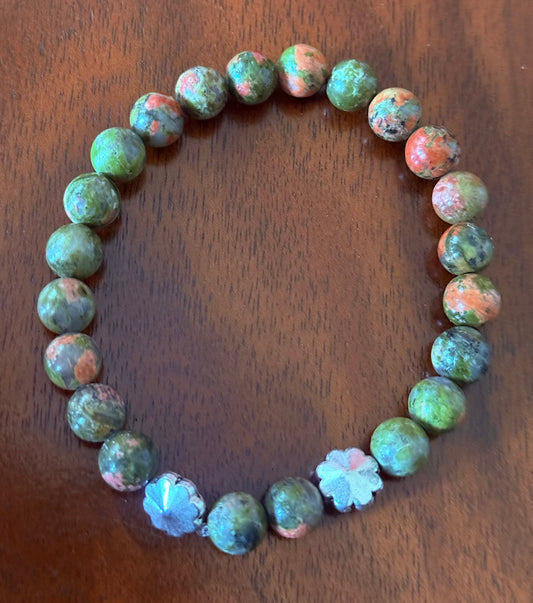 Unakite Bracelet