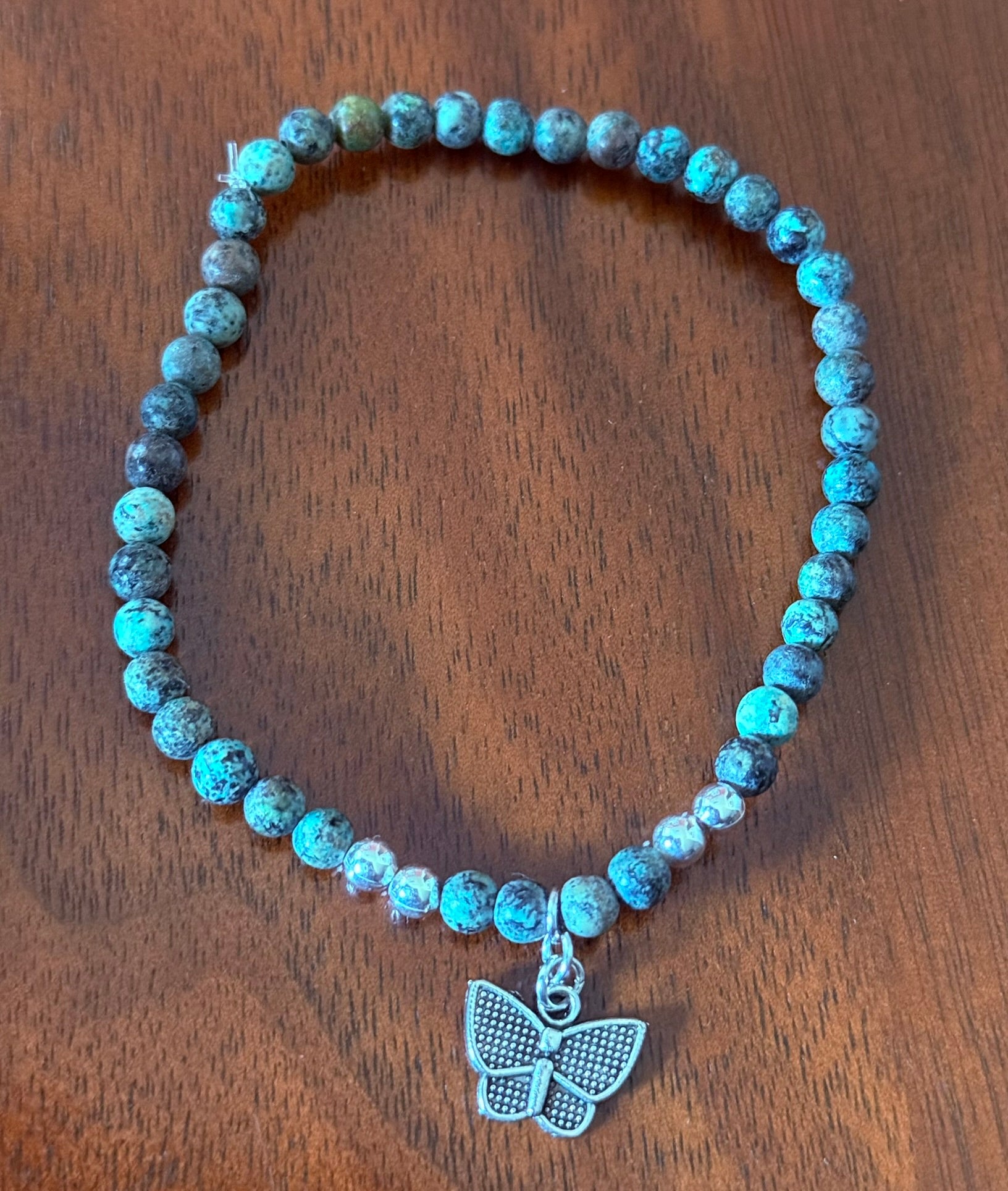 African Turquoise Bracelet