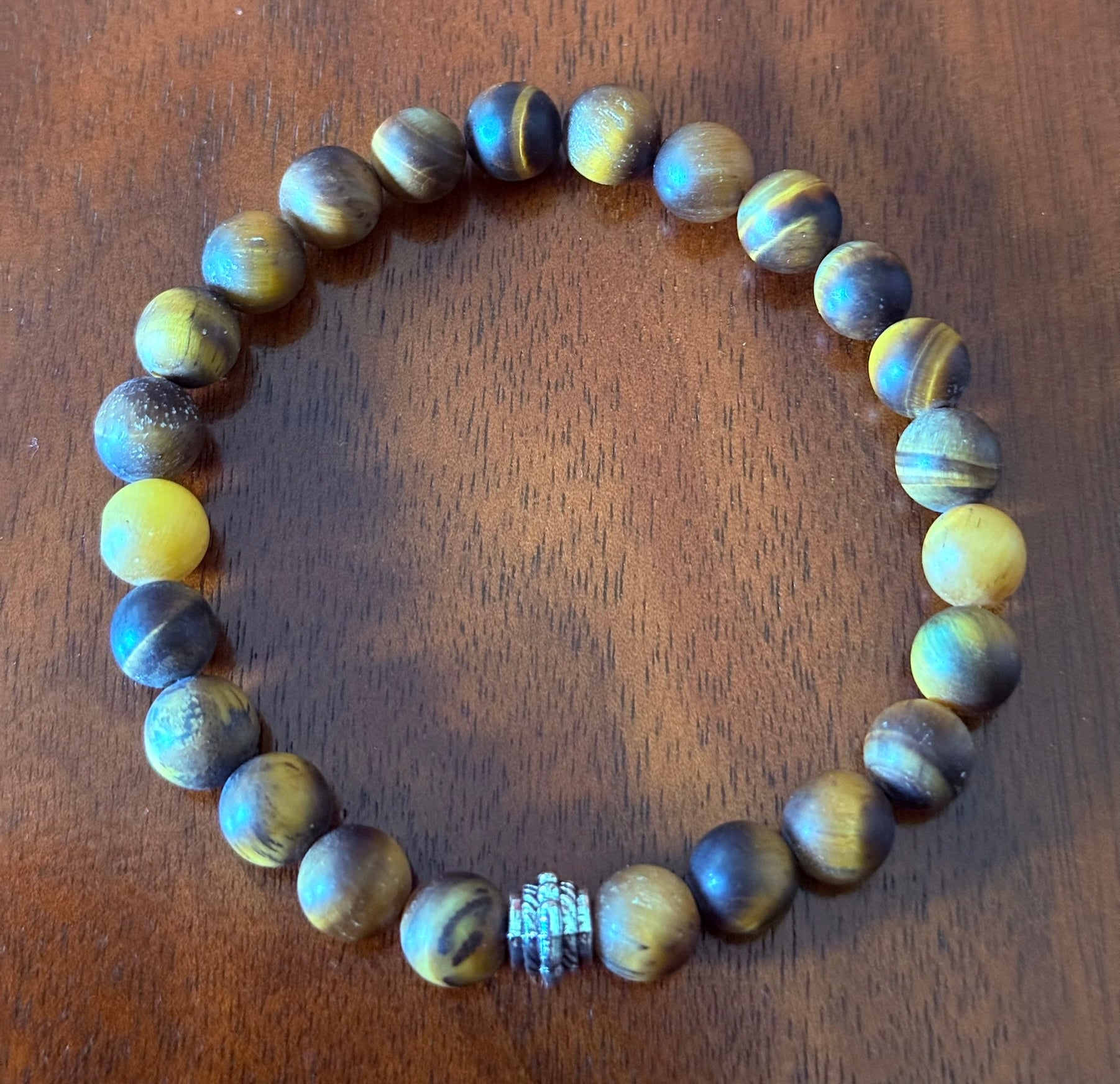 Tigers Eye Matte Bracelet