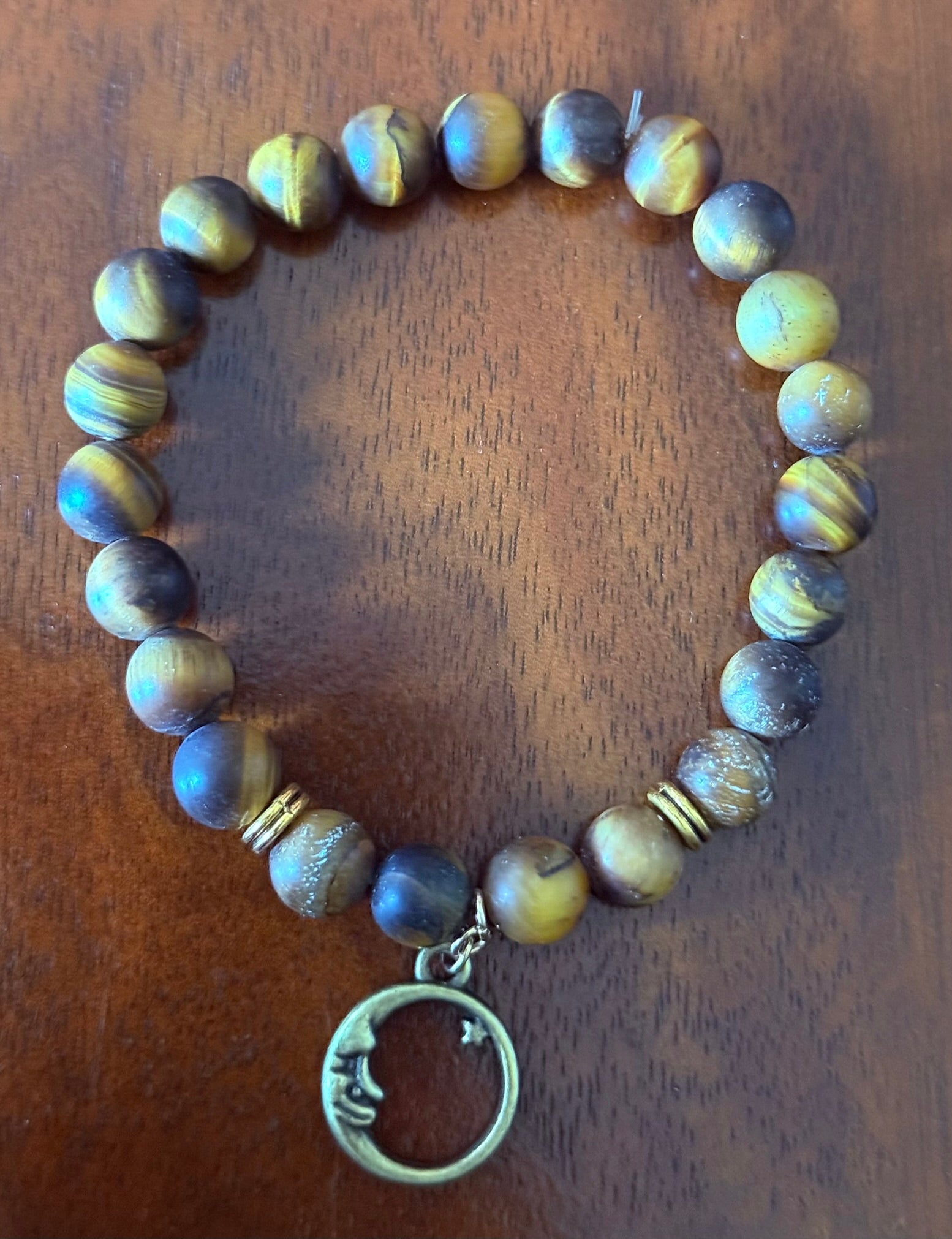 Tigers Eye Matte Bracelet