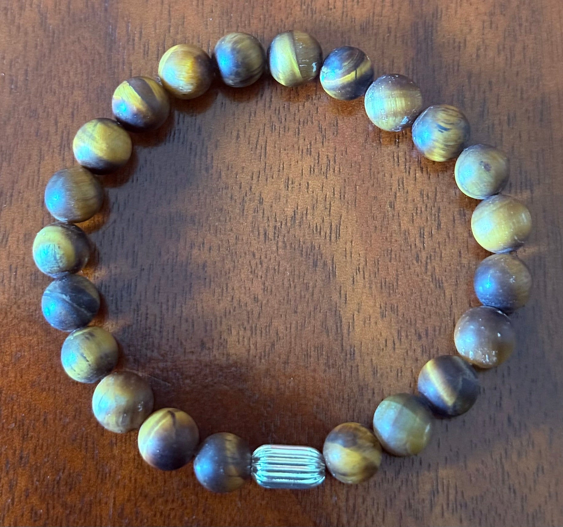 Tigers Eye Matte Bracelet