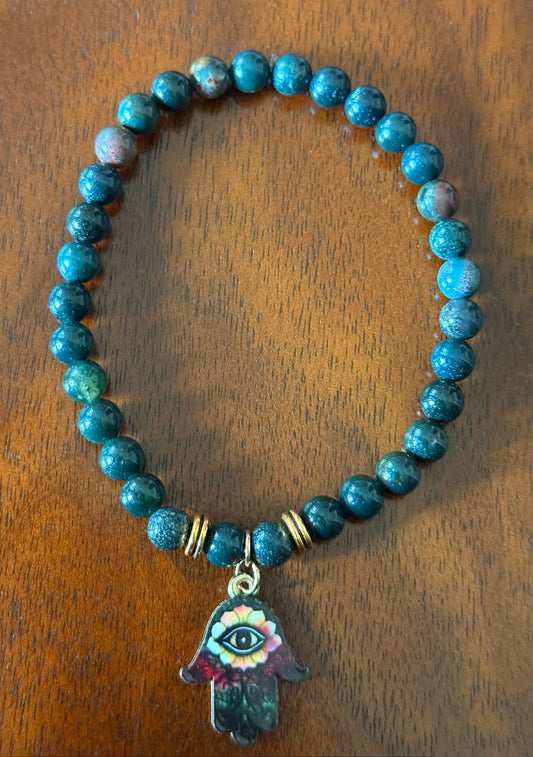 Indian Bloodstone Bracelet