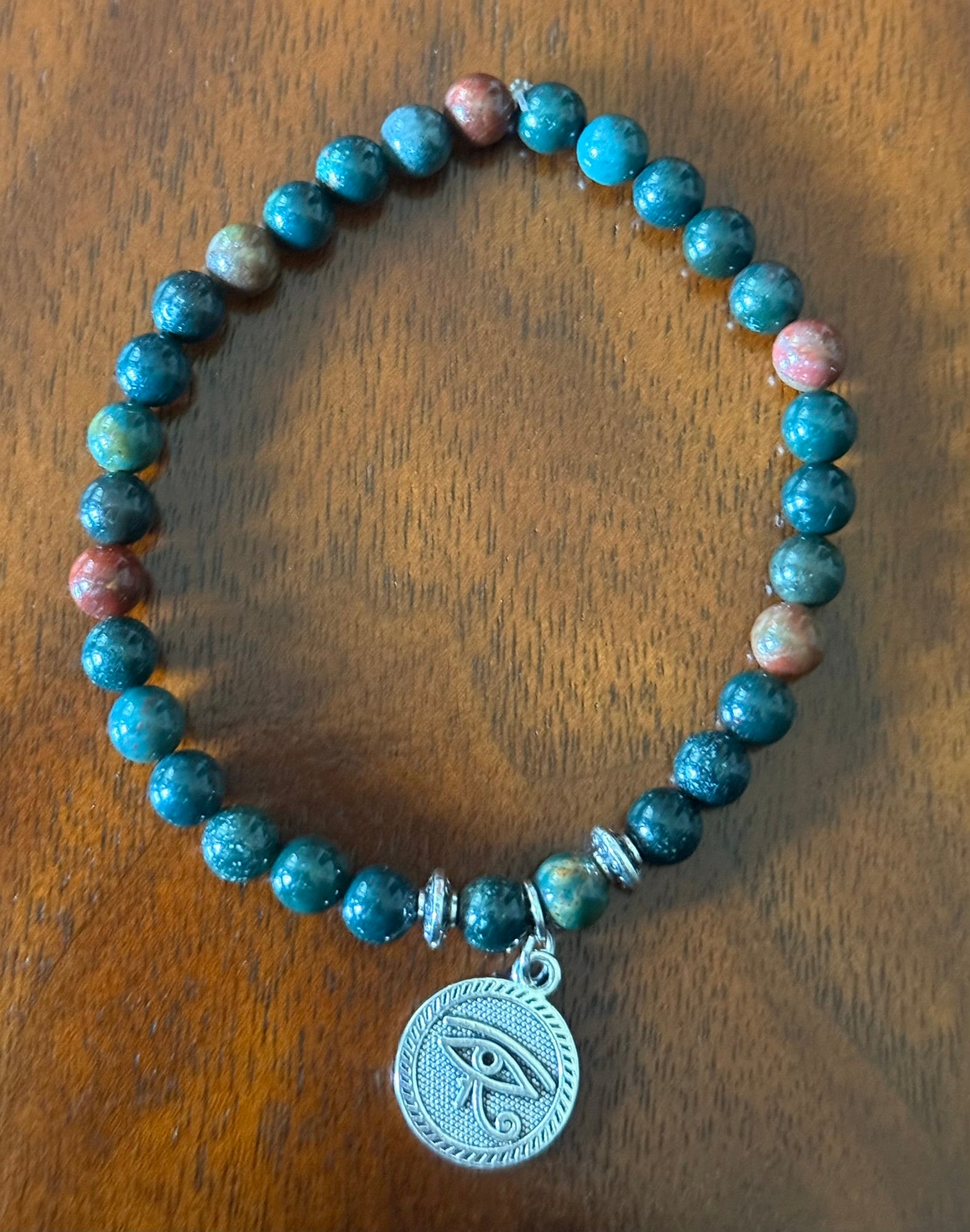 Indian Bloodstone Bracelet