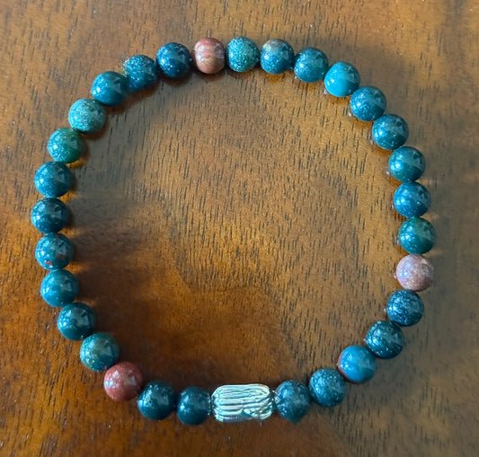 Indian Bloodstone Bracelet