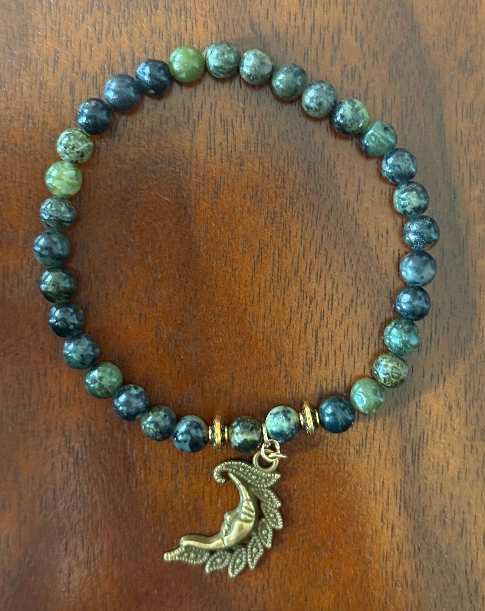 Green Jasper Bracelet